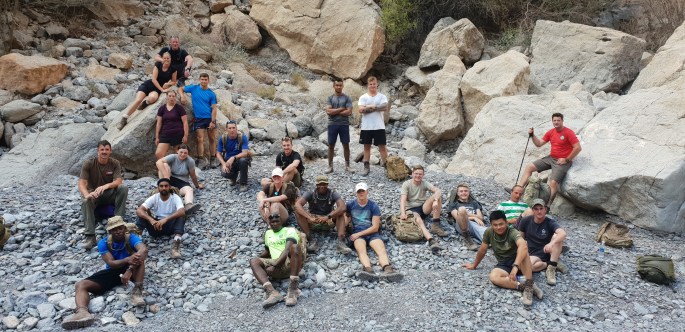 Operation navex Group photo, finish line, home time, tired, exhausted